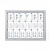 IP56 Outdoor Lockable Whiteboard