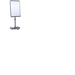 Ultramate Mobile Magnetic Flipchart Easel Grey Frame