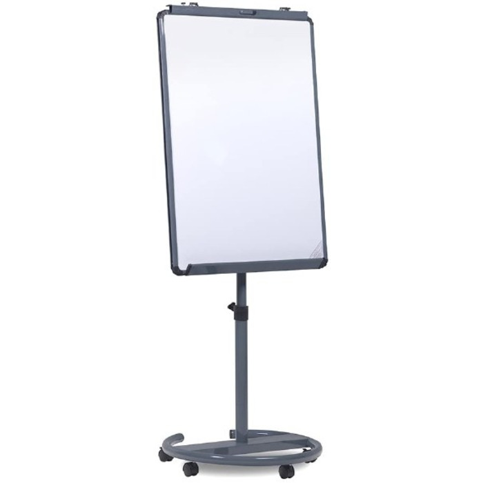 Ultramate Mobile Magnetic Flipchart Easel Grey Frame
