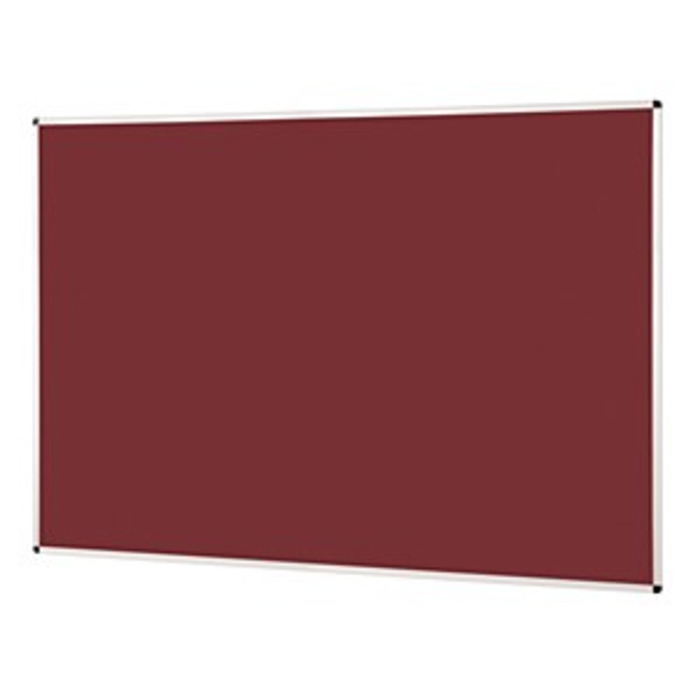 Metroplan Felt Noticeboard 1200 x 1500mm Burgundy