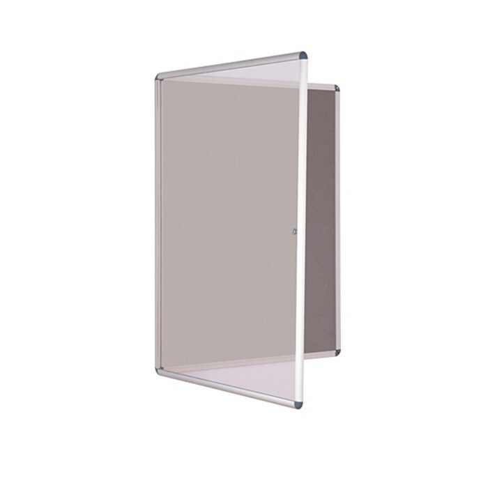 Internal Felt Tamperproof Noticeboard 600x450mm Grey