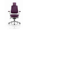 Zure Executive Chair Tansy Purple Fabric