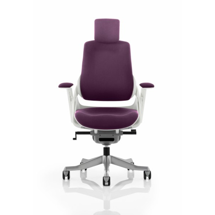 Zure Executive Chair Tansy Purple Fabric