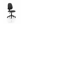 Eclipse 1 Lever Task Operator Chair Charcoal fabric