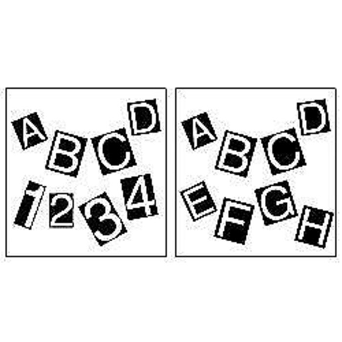 Bi-Office Magnetic Characters