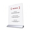 Premium Table-Top Menu Holder A4 Vertical