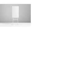 ONE Mobile Flip Chart Easel White