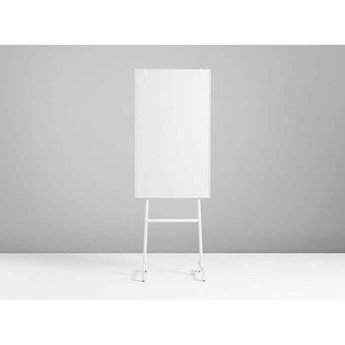 ONE Mobile Flip Chart Easel White