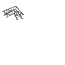 Quatro 2 Way 60 Degree Aluminium Trussing Corner