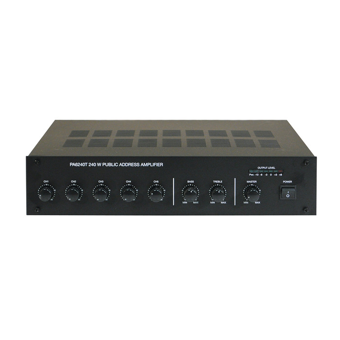 100v Line Mixing Amplifier 240 Watts