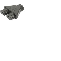IEC Male to Two IEC Female Splitter