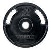 York 20kg G2 Rubber Thin Line Olympic Weight Plate