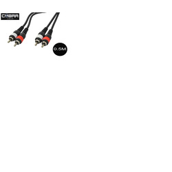 2 x RCA to 2 x RCA Phono Audio Leads