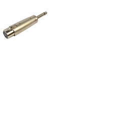 XLR Female to Mono Jack Plug 1/4" Audio Jack Adapter