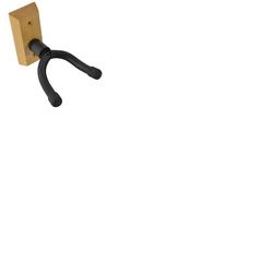 Wall Guitar Hanger Wood Base for Electric, Acoustic & Classic Guitars