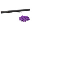 Electric Confetti Cannon 80cm Purple