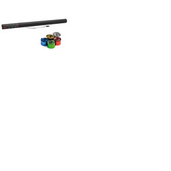 Electric Metallic Streamer Cannon 80cm Multi Coloured