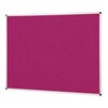 ColourPlus Aluminium Framed Noticeboard 1800x1200mm Magenta