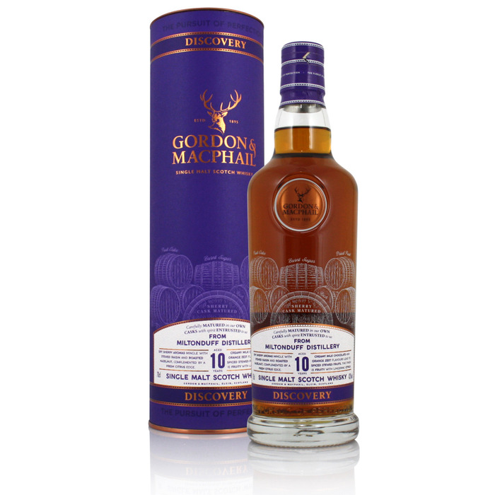Miltonduff 10 Year Old G&M Discovery Range