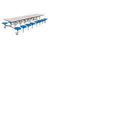 16 Seat Rectangular Mobile Folding Table