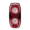 Rear LED Bike Light, 3 Modes, Saddle Post & Bag Clip Mount | BTR