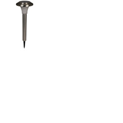 Solar Powered LED Post Light with Dusk/Dawn Sensor