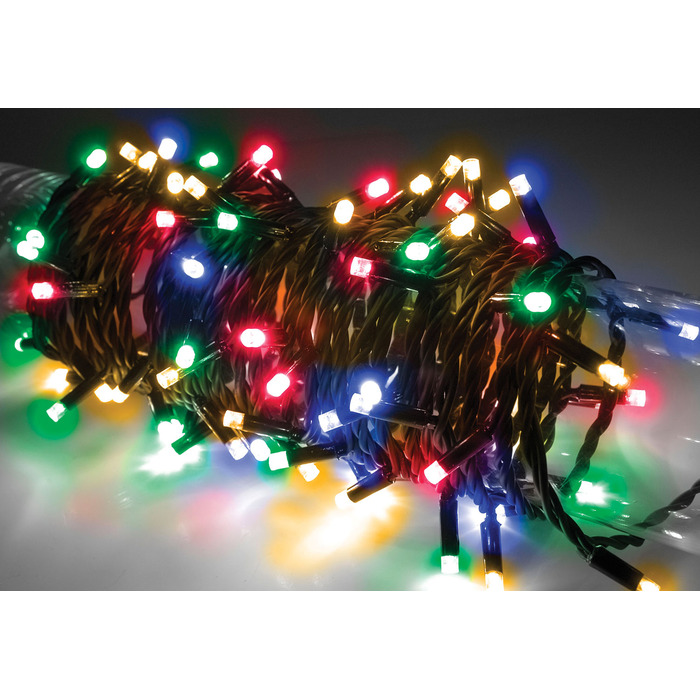 Connectable Heavy Duty String Light with Controller - Multi-Colour 9m