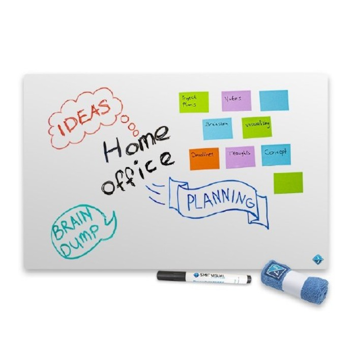 Magnetic Frameless Whiteboard