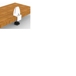 Desk 'C' Clamp for Glass or Acrylic Screens