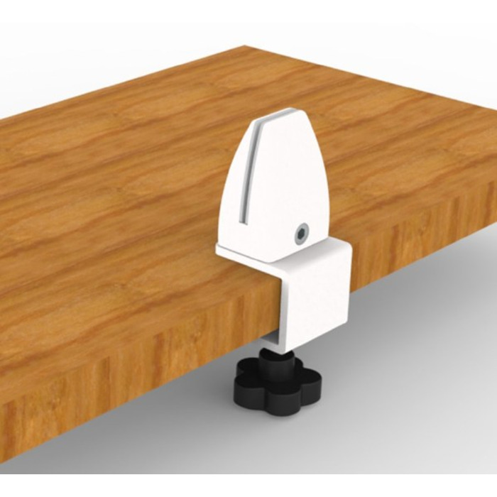 Desk 'C' Clamp for Glass or Acrylic Screens