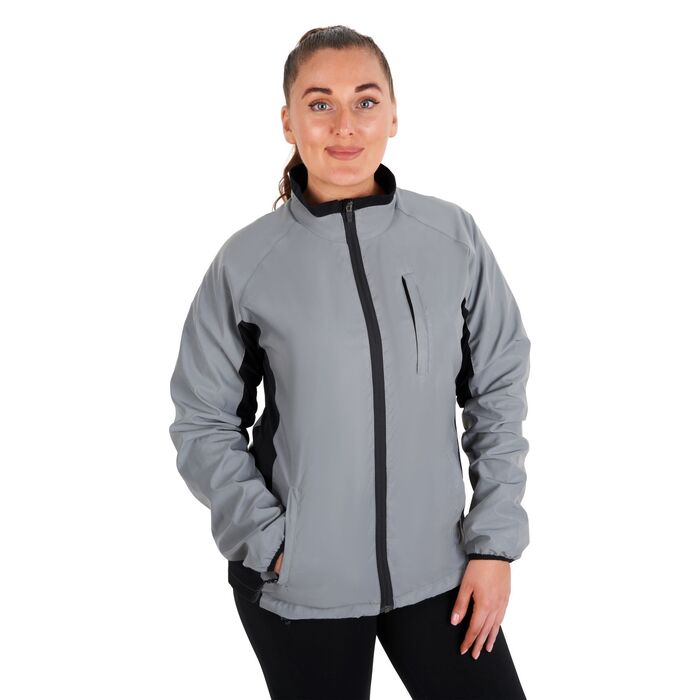 BTR Womens Reflective High Vis Cycling & Running Jacket (SECONDS)