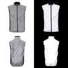 BTR Reflective Cycling & Running Gilet & Vest 3-Pockets, 2 Side & 1 Rear Pockets (SECONDS)