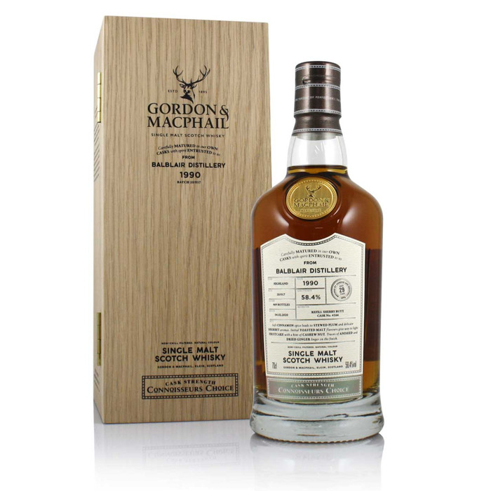 Balblair 1990 29YO Connoisseurs Choice Cask #4166 58. 4%