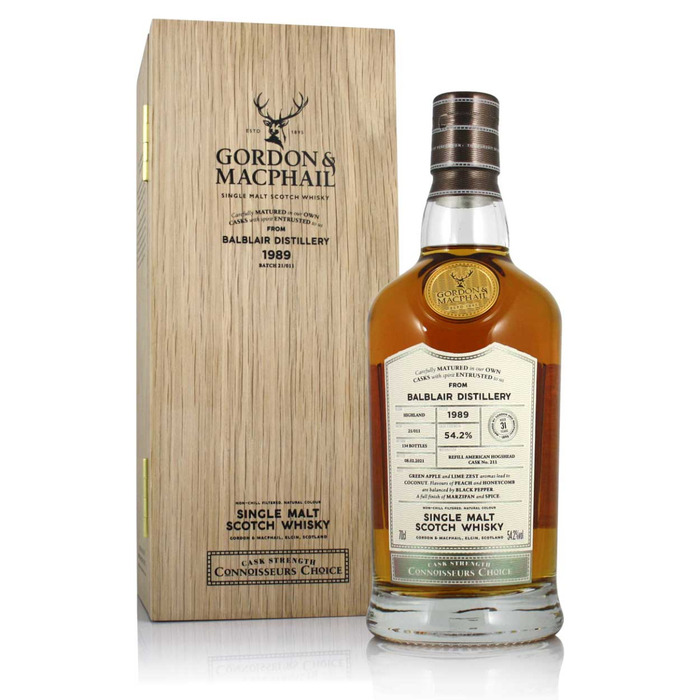 Balblair 1989 31YO Connoisseurs Choice Cask #211 54. 2%