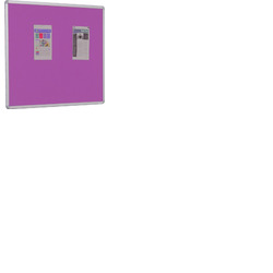 Spaceright Aluminium Framed Felt Noticeboard