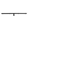 Lighting T-Bar for Stands with Up To 8 Fixings & 35mm Fitting