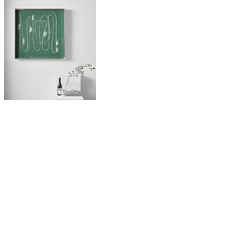 Mathematics Steel Chalk Board 90 x 90cm