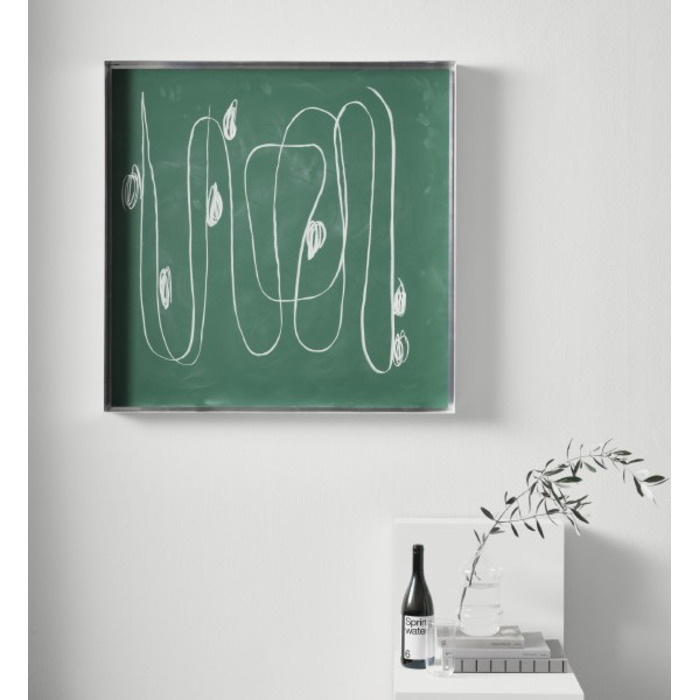 Mathematics Steel Chalk Board 90 x 90cm