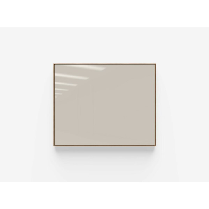 'Area' Oak Framed Glass Board