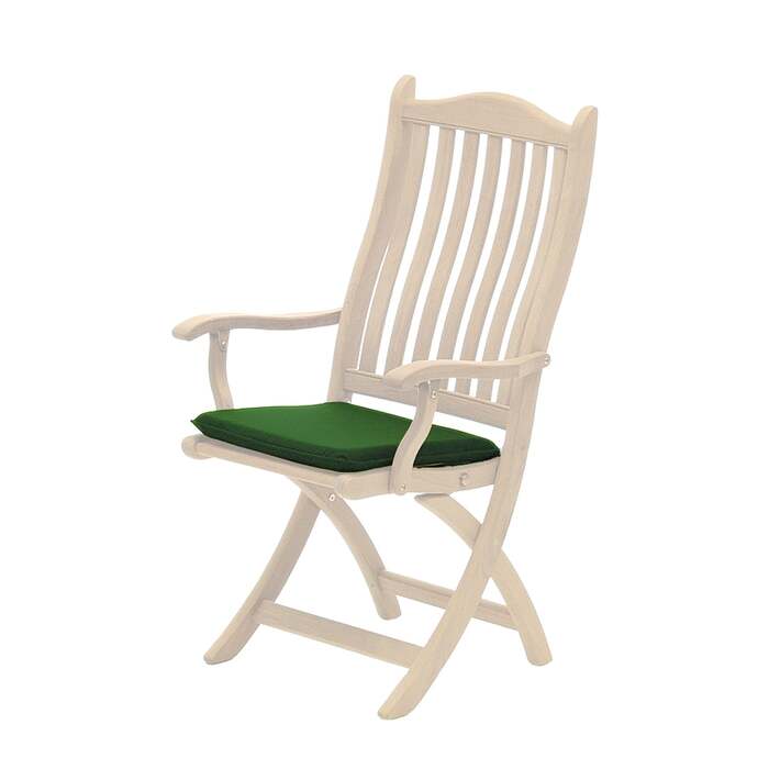 Alexander Rose Polyester Seat Pad - Green