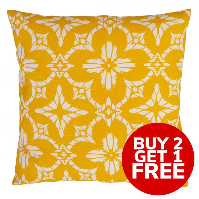 Alexander Rose Dalia Yellow Scatter Cushion