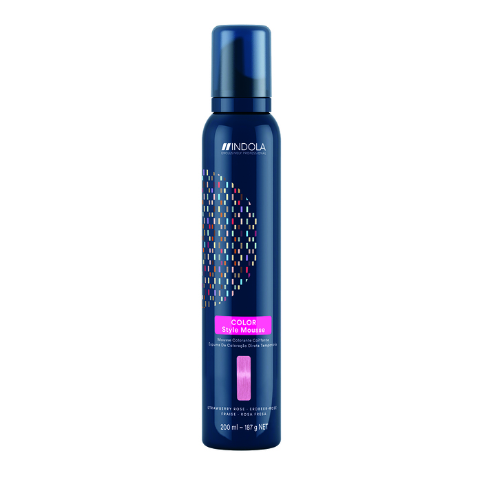 Indola Colour Mousse - Strawberry Rose 200ml
