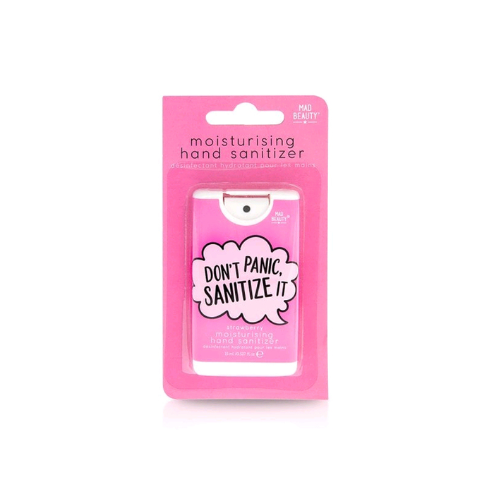 Mad Beauty Dont Panic Sanitize it Hand Sanitizer - Strawberry