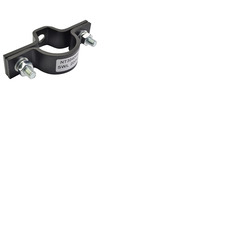 Lighting Bar Fixing Clamp For Suspending 48-50mm Tube - Black Finish