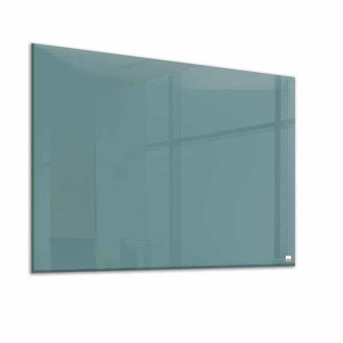 Casca Magnetic Glass Writing Board 1500 x 1200mm, Blue Ice