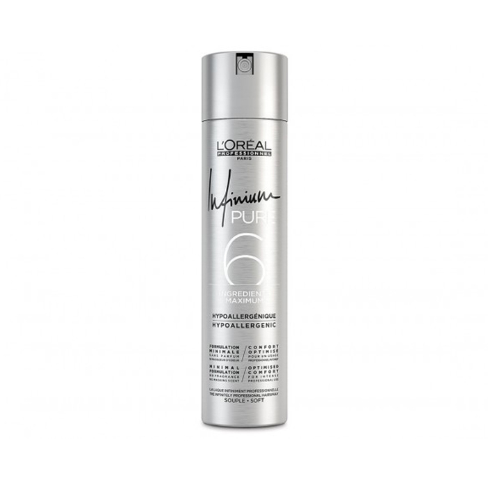 Loreal Infinium Pure Soft Hold Hairspray 500ml