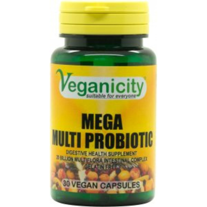Vegan Mega Multi Probiotic Capsules | Vegan Supplement Store