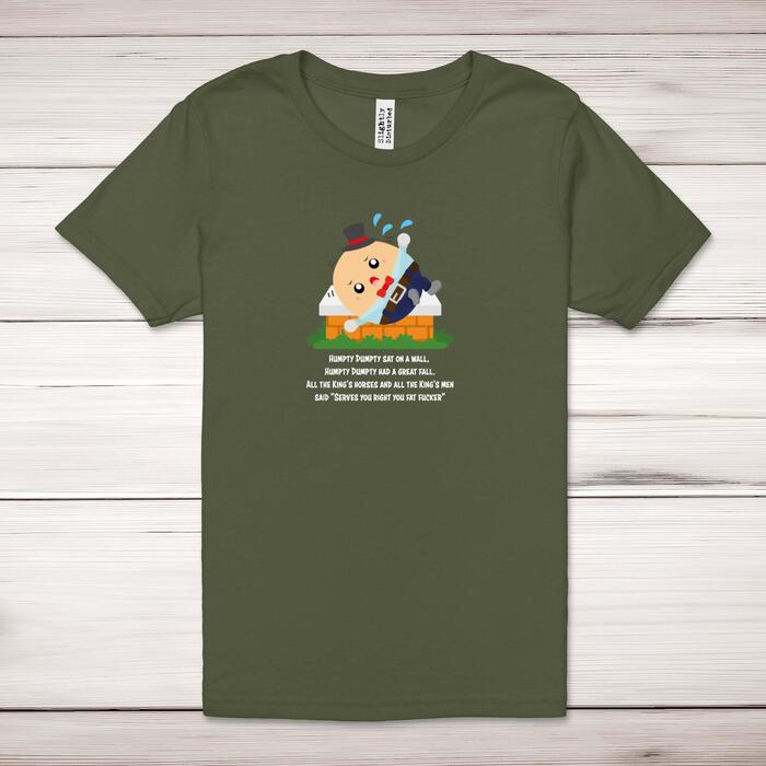 Humpty Dumpty Adult T