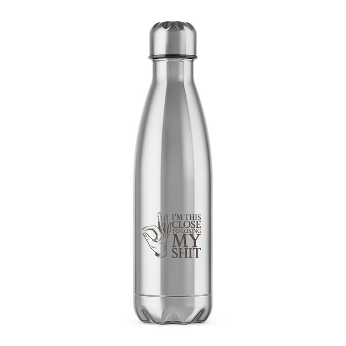 Losing My Shit Water Bottle