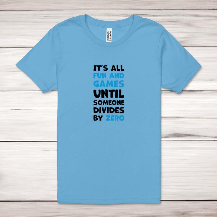 Divide By Zero Adult T-Shirt
